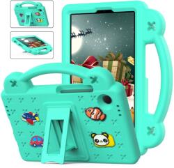 FANY Gyerek táblagép borítás Samsung Galaxy Tab A9-hez zöld