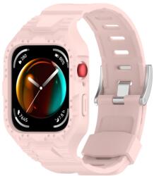 GLACIER Védőtok pánttal Huawei Watch Fit3 rózsaszín