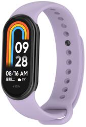 SILICONE Cserélhető szíj a Xiaomi Smart Band 9 lila számára