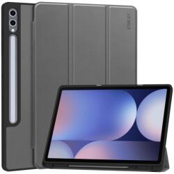 ENKAY LEATHER Felhajtható fedél a Samsung-hoz Galaxy Tab S10 Ultra szürke
