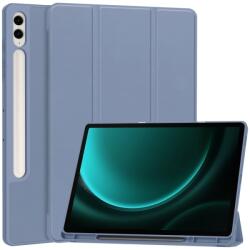  LEATHER Flip borító Samsung Galaxy Tab S9 FE+ lila