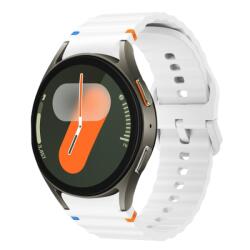 WAVE szilikon szíj Samsung Galaxy Watch 7 (40mm / 44mm) fehér