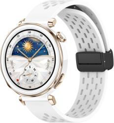AIRY szilikon szíj Huawei Watch GT 5 Pro-hoz 42mm fehér