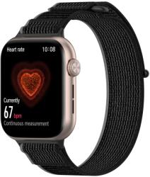 NYLON SZÍN Cserélhető heveder a Honor Watch 5 BLACK GREY-hoz
