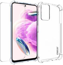 ENKAY SET Átlátszó borítás + 2.5D védőüveg Xiaomi Redmi Note 12S