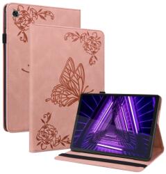 ART Összecsukható borító Lenovo Tab M10 Plus (TB-X606F / TB-X606L / ZA5T0081CZ / ZA5V0206CZ) BUTTERFLY rózsaszín