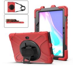  STANDING ULTRA Tartós burkolat Samsung Galaxy Tab Active Pro (T540 / T545) / Tab Active4 Pro / Tab Active5 Pro piros