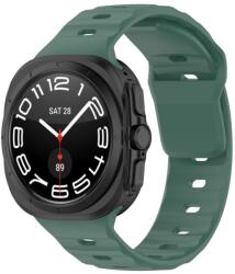 BUTTERFLY Cserélhető szíj Samsung Galaxyhoz Watch Ultra 47mm sötétzöld