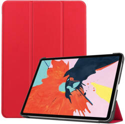 LEATHER Flip tok Apple iPad Air 5 (2022) / 4 (2020) piros