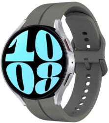 SZILIKON szíj Samsung Galaxy Watch 6 Classic (47mm / 43mm) és Watch 6 (44mm / 40mm) készülékekhez, sötétszürke