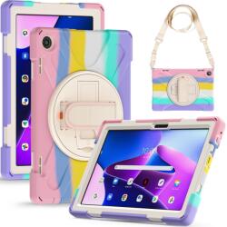  SOLID Tartós borítás Lenovo Tab M10 3. generációs (TB328FU / TB328XU) RAINBOW készülékhez
