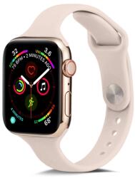 VÉKONY szilikon szíj Apple Watch 9 / 8 / 7 (41 mm) / 6 / SE / 5 / 4 (40 mm) / 3 / 2 / 1 (38 mm) PINK SILTY