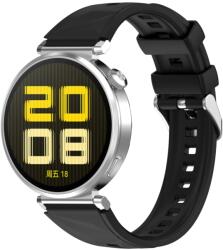 SILICONE Cserélhető szíj Huawei-hoz Watch GT 5 Pro 42mm fekete