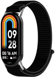  NYLON Cserélhető szíj a Xiaomi Smart Band 9-hez fekete