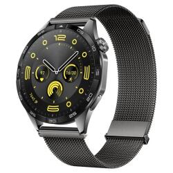  MILANESE Fém szíjas Huawei Watch GT 4 46mm szürke