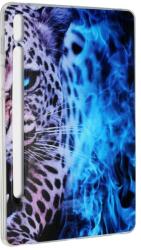  ART Szilikon borítás Samsung Galaxy Tab S8+ / S7+ / S7 FE BLUE LEOPARD