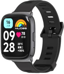  MIJOBS SILICONE Cserélhető heveder Xiaomi Redmi Watch 3 Lite / Redmi Watch 3 aktív fekete