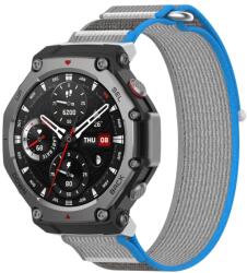 NYLON SZÍN Cserélhető szíj Amazfit T-Rex 3 BLUE GREY-hoz