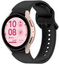 SILICONE Cserélhető szíj a Samsung Galaxyhoz Watch 7 ( 40mm / 44mm ) fekete