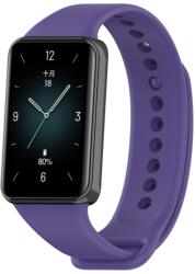 SILICONE Cserélhető szíj a Honor Band 9 lila számára