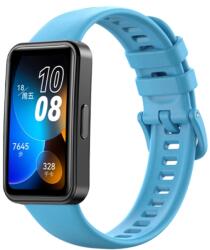  SZILIKON Szíj Huawei Band 8-hoz világoskék