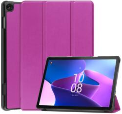  LEATHER Flip borító Lenovo Tab M10 3. generációs (TB328FU / TB328XU) lila