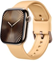  SILICONE Cserélhető szíj a Apple Watch 10-hez 42mm narancs