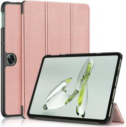 LEATHER Csuklós borítás a OnePlus Pad Go rozéaranyhoz