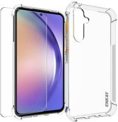 ENKAY SET Átlátszó borítás + 2.5D védőüveg Samsung Galaxy A54 5G
