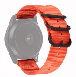  NYLON Univerzális óraszíj - szélessége 20 mm, narancssárga