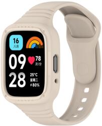  GLACIER Védőtok pánttal Xiaomi Redmi Watch 3 Aktív bézs színhez