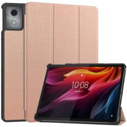  LEATHER Csuklós burkolat Lenovo-hoz Tab K11 Plus rózsaszín