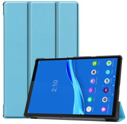 LEATHER Lenovo Tab M10 Plus tok (TB-X606F / TB-X606L / ZA5T0081CZ / ZA5V0206CZ) világoskék