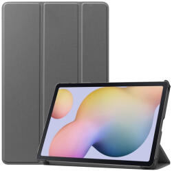 LEATHER Flip tok Samsung Galaxy Tab S8 / Tab S7 szürke