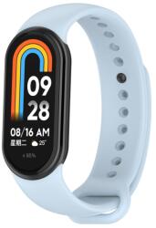 SILICONE Cserélhető szíj a Xiaomi Smart Band 9-hez világoskék