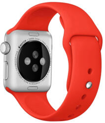 RUBBER Apple Watch szíj 9 / 8 / 7 (45mm) / 6 / SE / 5/4 (44 mm) / 3/2/1 (42 mm) piros
