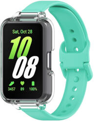  PROTEMIO COVER SET Óraszíj + tok Samsung Galaxy Fit3 mentazöld