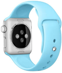 RUBBER szíj Apple Watch 9 / 8 / 7 (45mm) / 6 / SE / 5/4 (44 mm) / 3/2/1 (42 mm) kék