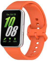 SZILIKON Cserélhető szíj Samsung Galaxy Fit3 narancshoz