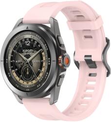  SILICONE Cserélhető szíj a Xiaomi-hoz Watch S4 Sport világos rózsaszín