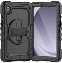  SOLID 360 Tartós tok Samsung Galaxy Tab A9 Plus fekete