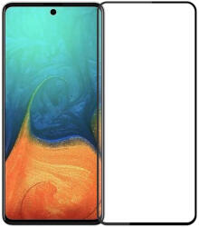  3D Edzett üveg Samsung Galaxy A71 fekete