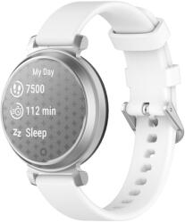  SILICONE Cserélhető szíj Garmin Lily 2 aktív fehérre