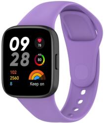 SILICONE Cserélhető szíj Xiaomi Redmihez Watch 3 lila