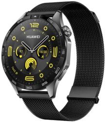 MILANESE Fémszíj Huawei-hoz Watch GT 5 46mm fekete