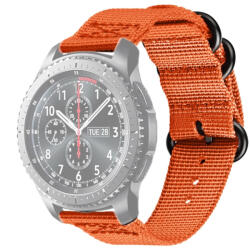  NYLON Univerzális óraszíj - szélessége 22 mm, narancssárga