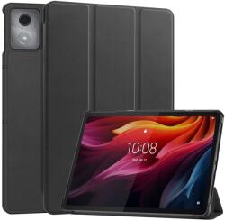  LEATHER Csuklós burkolat Lenovo-hoz Tab K11 Plus fekete
