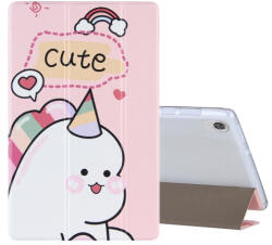 ART Flip cover Lenovo Tab M10 2. generáció (TB-X306F / ZA6W0090CZ / ZA6V0119CZ) PINK DINOSZAUR