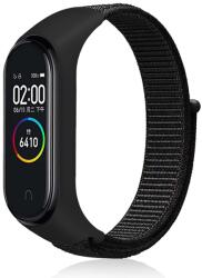  NYLON Cserélhető szíj Xiaomi Smart Band 7-hez fekete