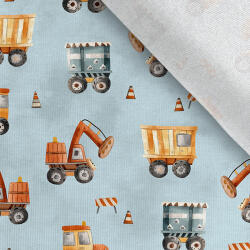 Takoy Szabadidő anyag/ futter Takoy 150cm teherautók és kotrógépek